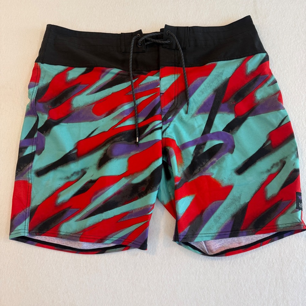 Rip Curl Boardshorts Mens 36 Multicolor Madsteez Mirage Ultimate Boardshort